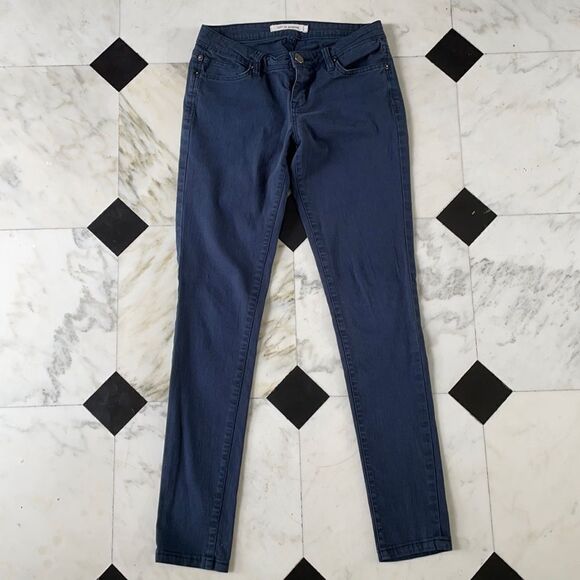 Life in Progress Dark Blue Skinny Jeans - Picture 1 of 6